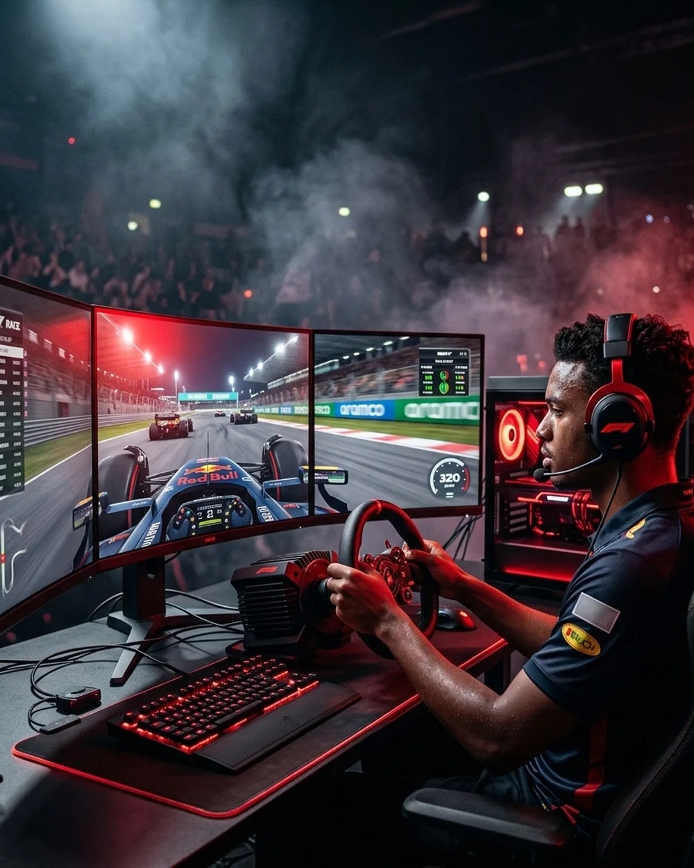 Arena de gaming y esports
